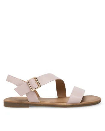 Sandale dama  roz plastic, Roz