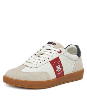 Tenisi dama,  WI44-VOUN-01, piele naturala, Alb