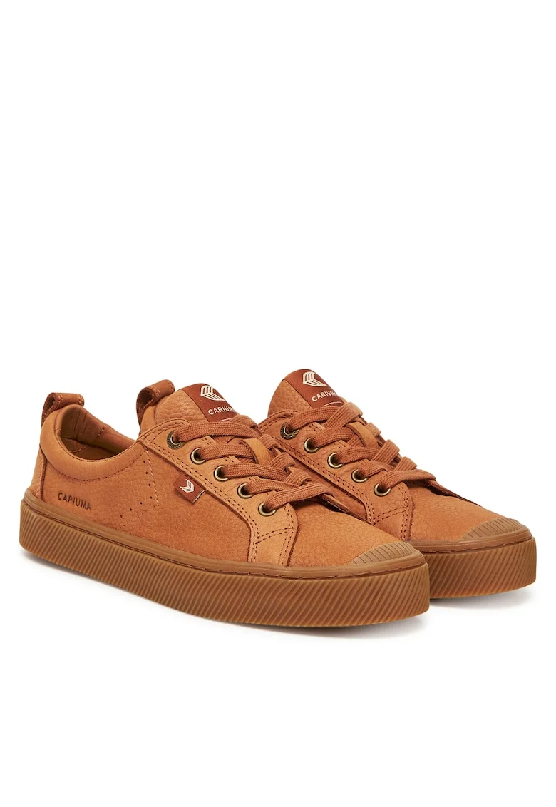 Tenisi unisex  Gum Sienna Brown, piele naturala, maro