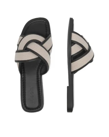 Papuci dama,  model WS24006-03, culoare bej