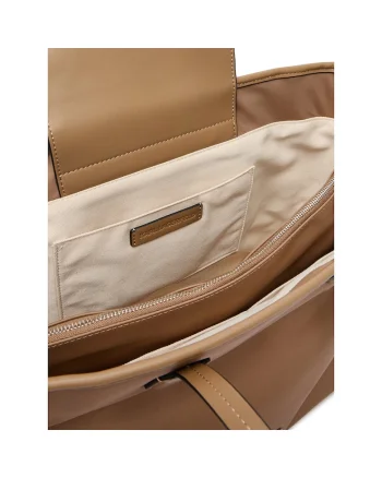 Geanta dama  Mushroom Brown, 2DH, material textil