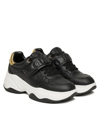 Tenisi pentru dama  BLKGO FLFHNN ELE12, piele ecologica, negru
