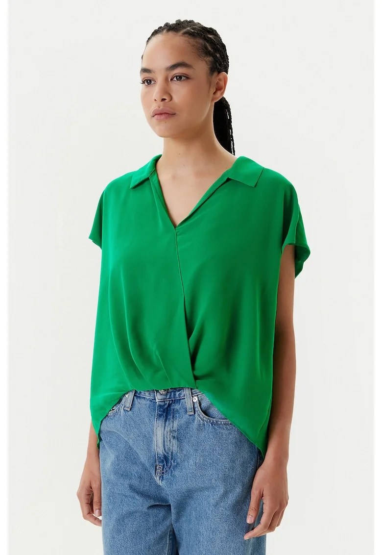 Top dama  LV044C199G, verde
