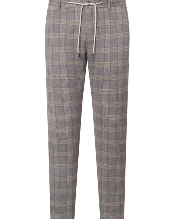 Pantaloni barbati  bej, material de calitate
