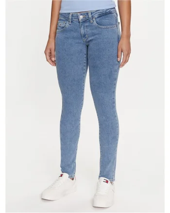 Blugi skinny dama  albastru