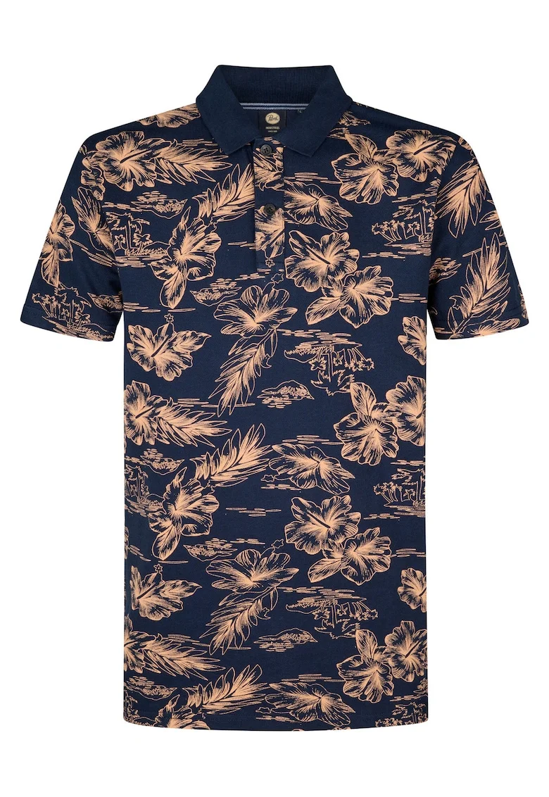 Tricou barbati  bleumarin, 100% bumbac