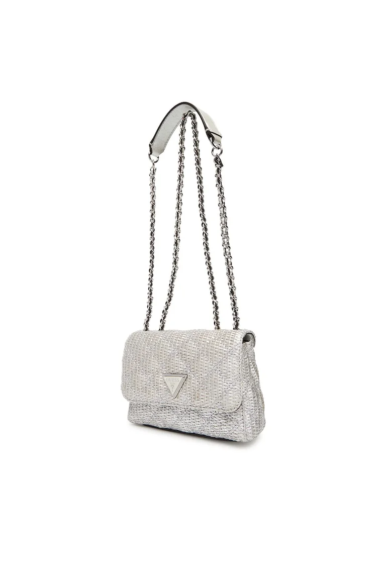 Geanta dama  Giully II Mini, material sintetic, culoare neagra