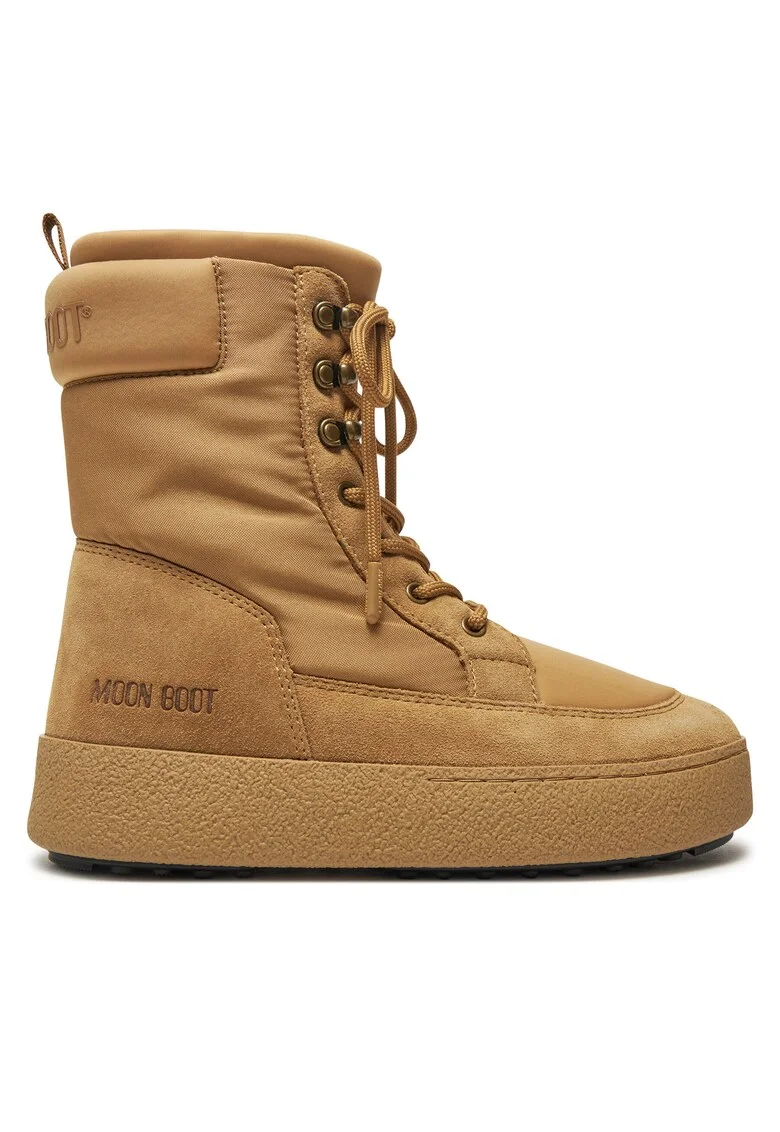 Ghete dama  de zapada, piele naturala, model L003, culoare bej
