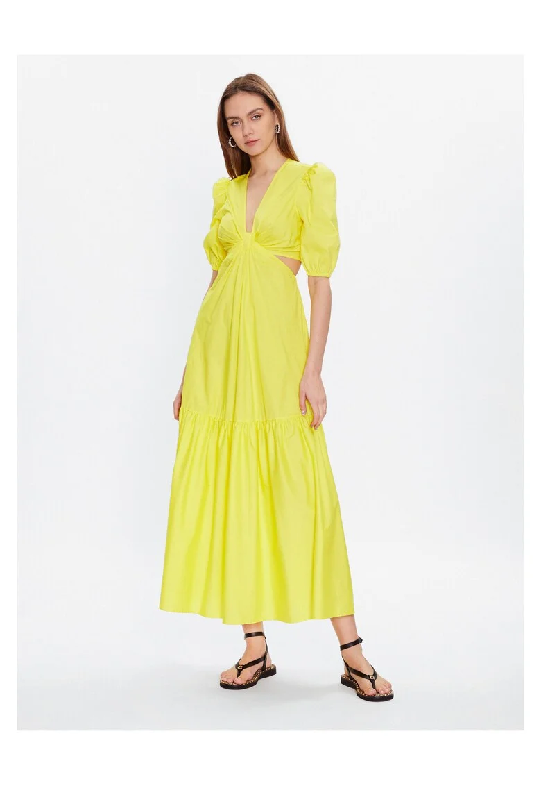 Rochie de vara dama,  galbena