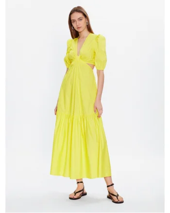 Rochie de vara dama,  galbena
