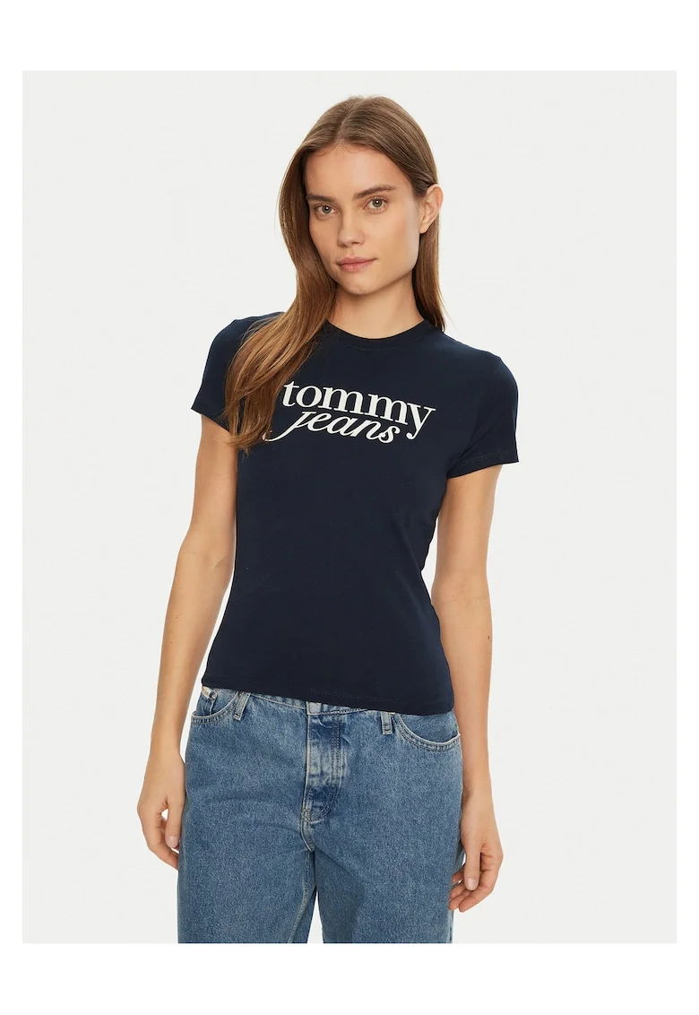 Tricou,  Bleumarin, Dama,