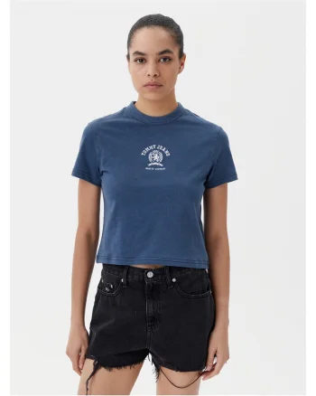 Tricou,  Pentru dama, Bleumarin