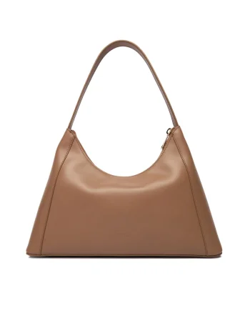 Geanta dama  Toffee Diamante S, piele naturala, culoare Toffee