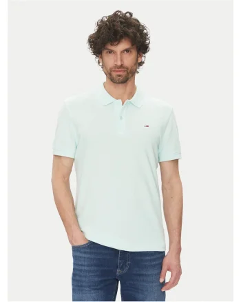 Tricou barbati  verde menta, bumbac