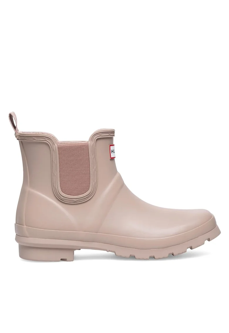Botine dama,  HFW-001, roz, cauciuc