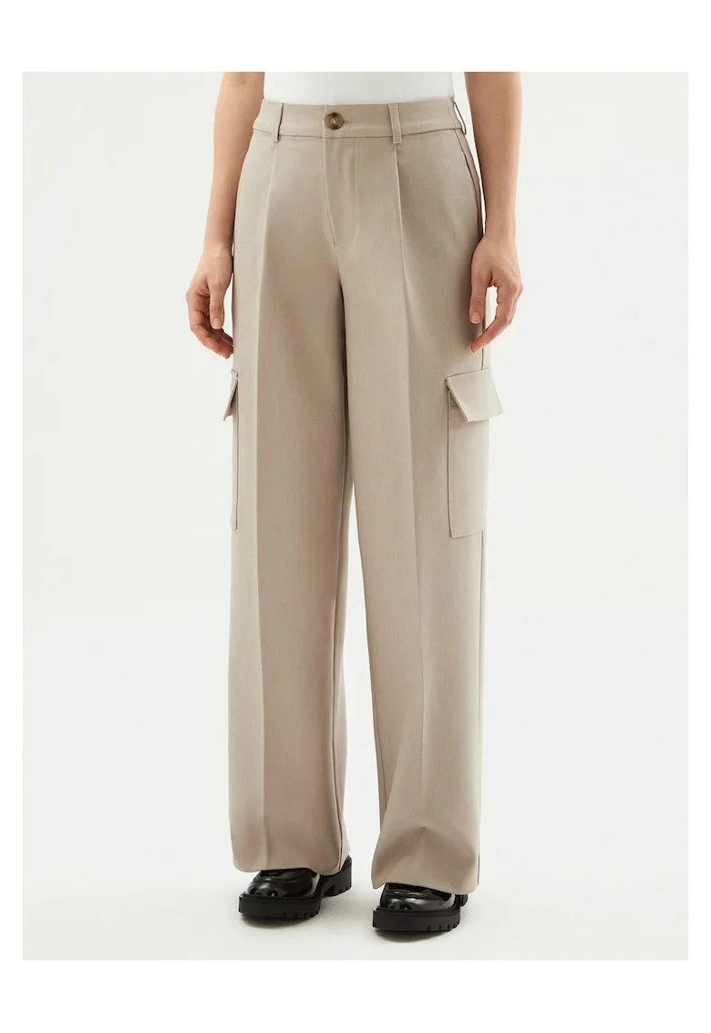Pantaloni lungi pentru dama,  gri