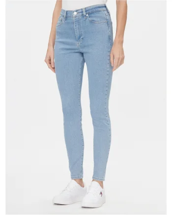 Blugi dama  skinny, albastru deschis