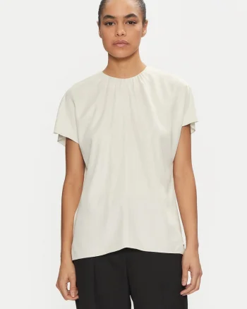 Top dama  K20K207839, ecru