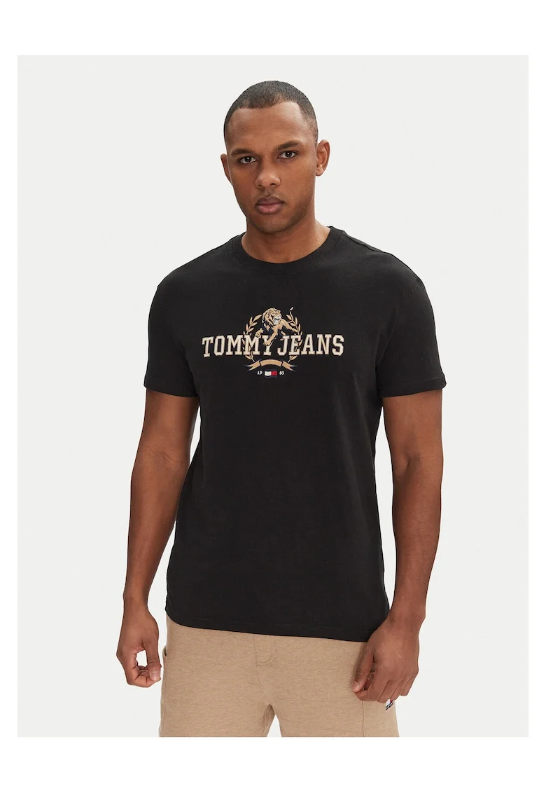 Tricou barbati  negru, bumbac
