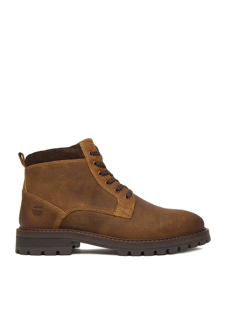 Ghete barbati,  CEO-NOLAN-02, piele naturala, maro