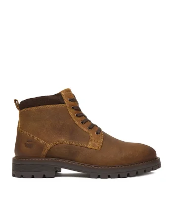 Ghete barbati,  CEO-NOLAN-02, piele naturala, maro