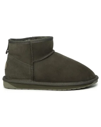 Ghete dama,  Stinger Micro, piele naturala, verde inchis
