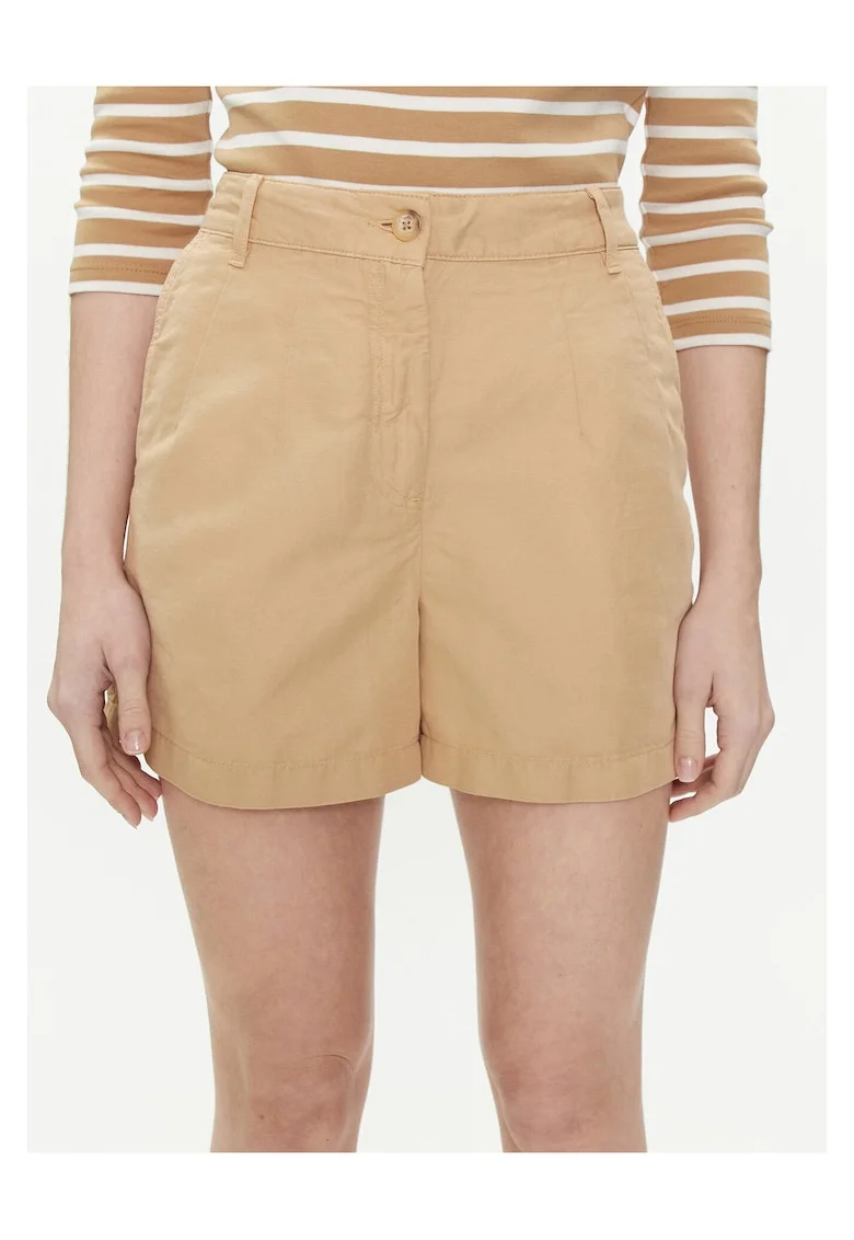 Pantaloni scurti dama,  bej