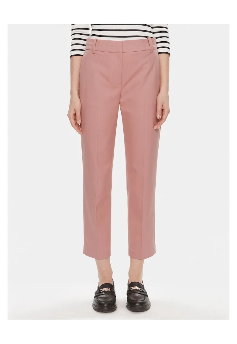 Pantaloni  model elegant, roz