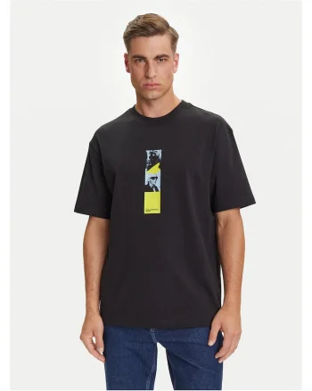 Tricou barbati  negru, din bumbac