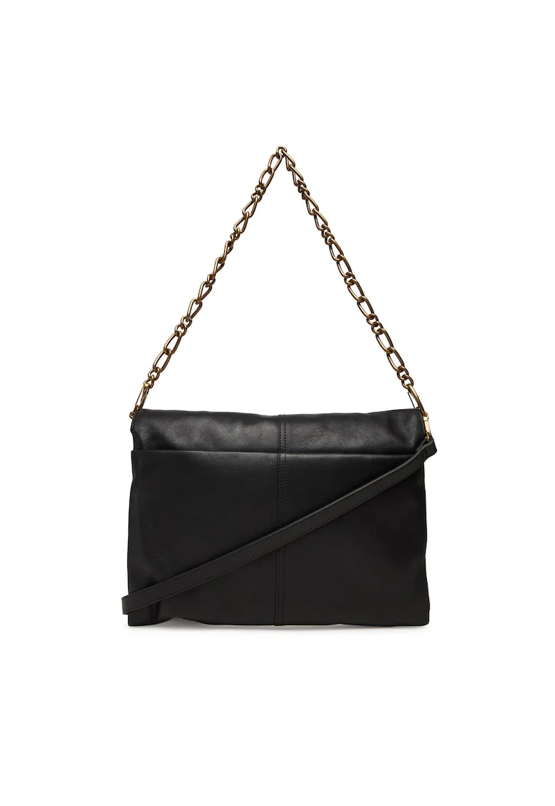 Geanta dama  model 8B0286/L162-ccK103, piele naturala, culoare neagra.