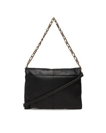 Geanta dama  model 8B0286/L162-ccK103, piele naturala, culoare neagra.