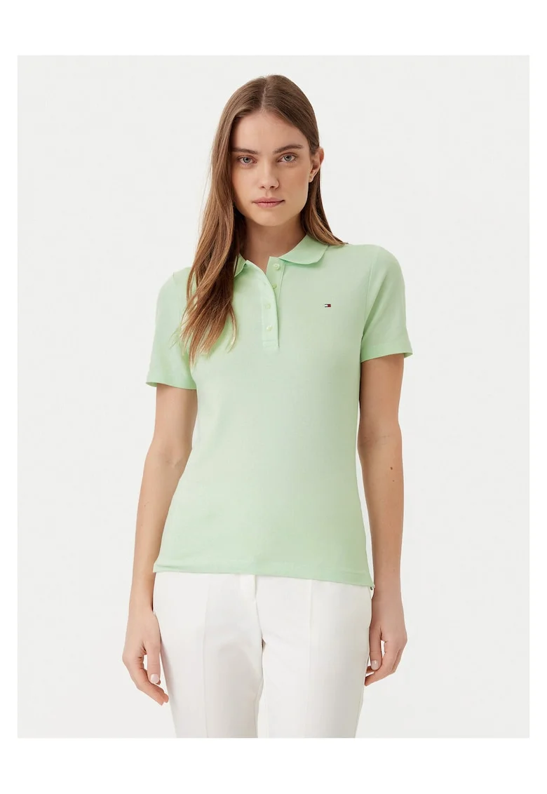 Tricou polo dama,  Verde deschis