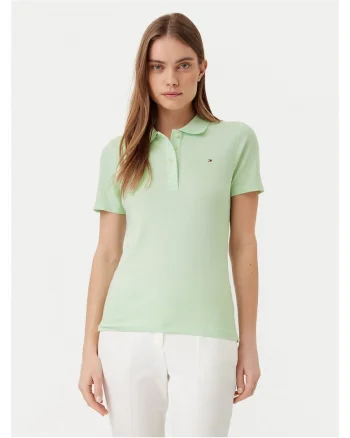 Tricou polo dama,  Verde deschis