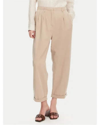 Pantaloni largi,  bej