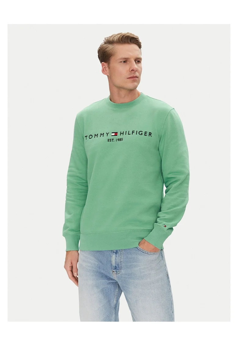 Hanorac simplu de barbati  verde
