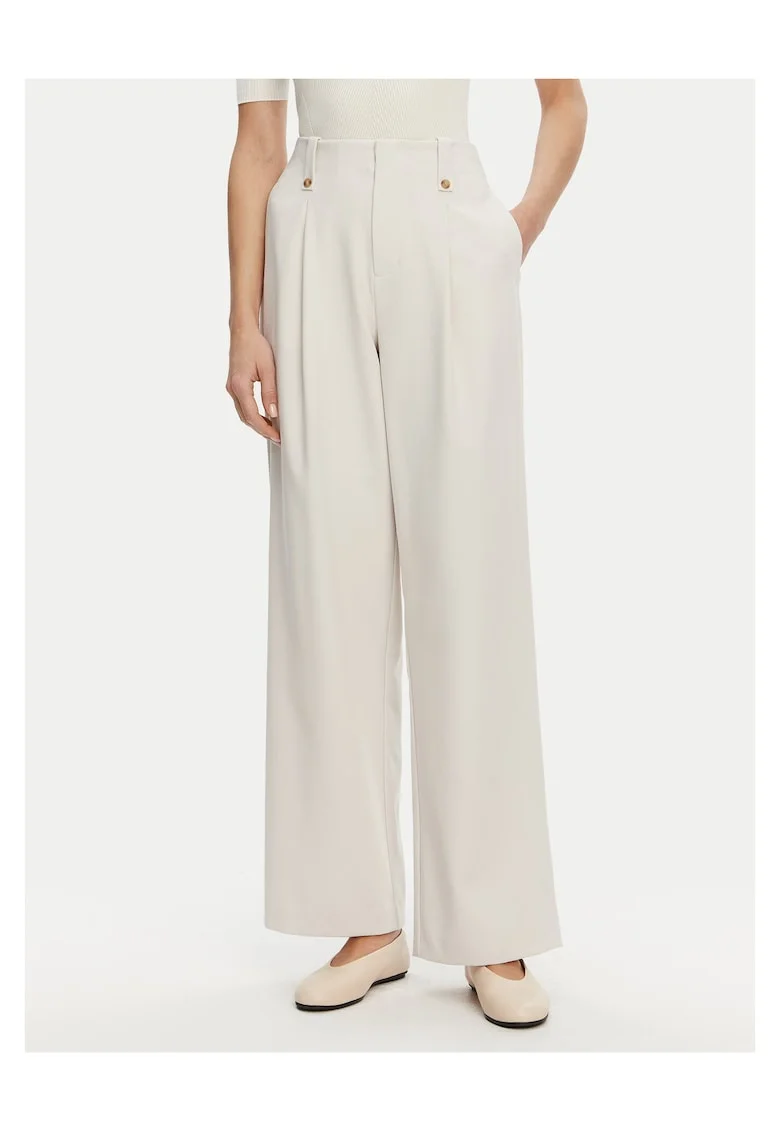 Pantaloni eleganti pentru dama  textil, gri