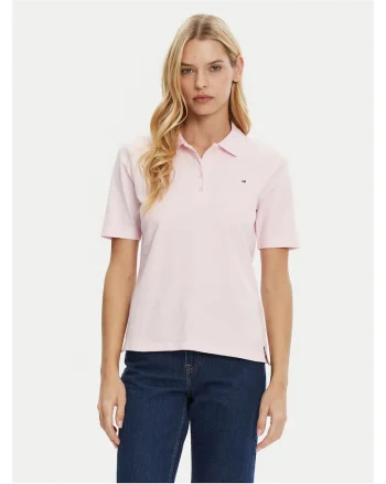 Tricou dama,  Roz deschis, Polo,
