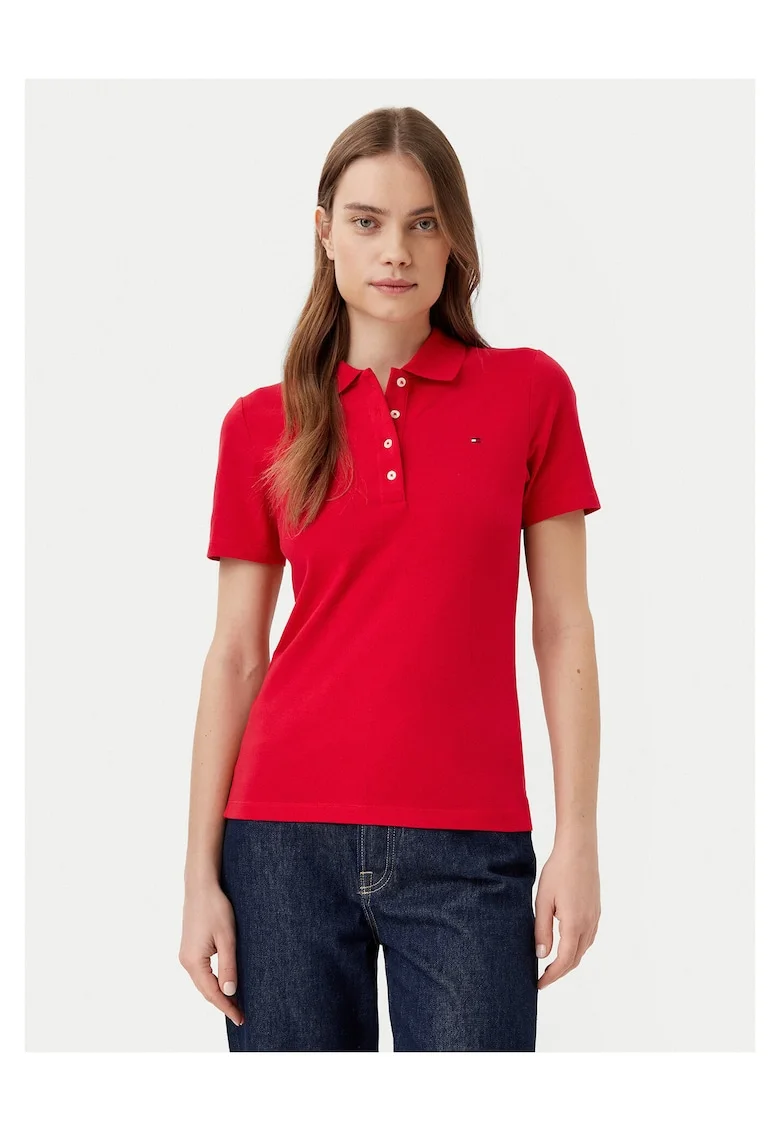 Tricou,  Rosu, Polo