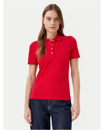 Tricou,  Rosu, Polo