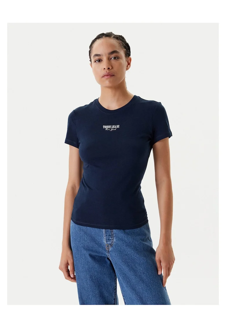 Tricou,  Bleumarin, Dama