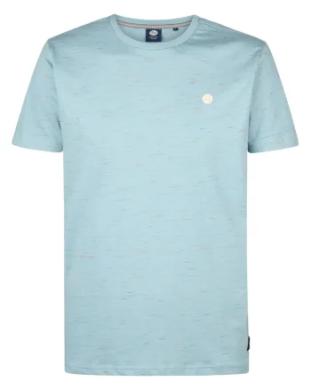 Tricou barbati  bumbac, culoare albastru