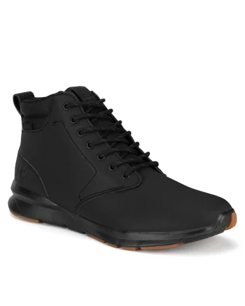 Ghete barbati  MASON 2 piele naturala, Negru