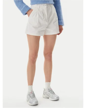 Pantaloni scurti pentru dama  ecru