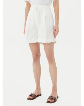Pantaloni scurti pentru dama  ecru