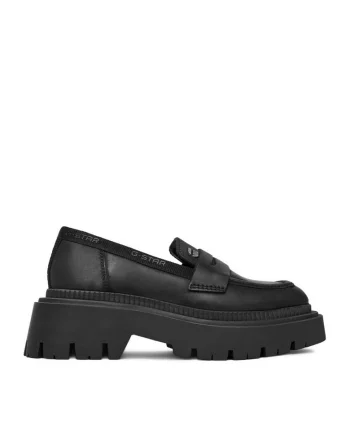 Mocasini dama  piele naturala, negru