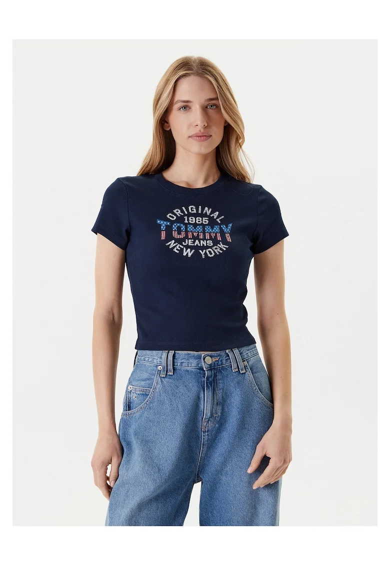 Tricou bleumarin,  Pentru dama