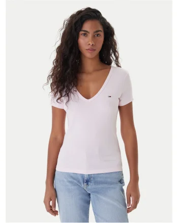 Tricou dama,  Roz deschis