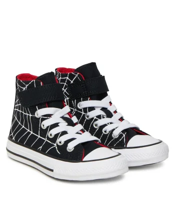 Tenisi copii,  Chuck Taylor All Star, negru, tesatura,