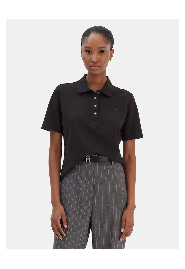 Tricou dama,  Negru, Polo