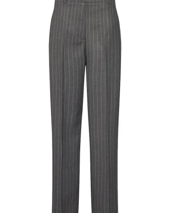 Pantaloni  gri, lungi, eleganti